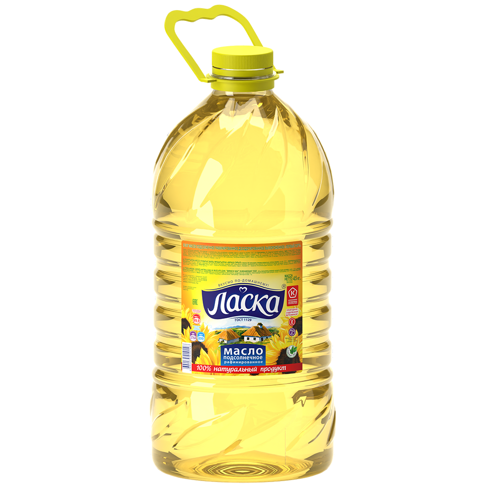 Масло подсолнечное Ласка