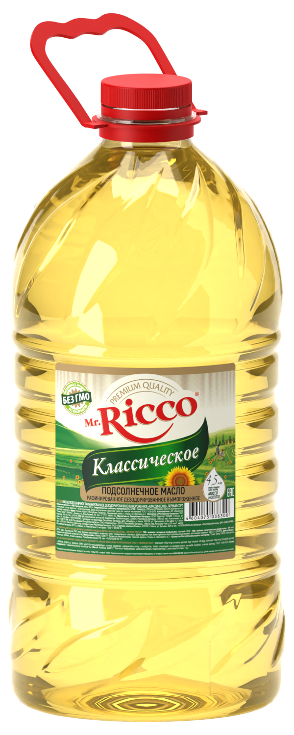 Масло подсолнечное M. Ricco